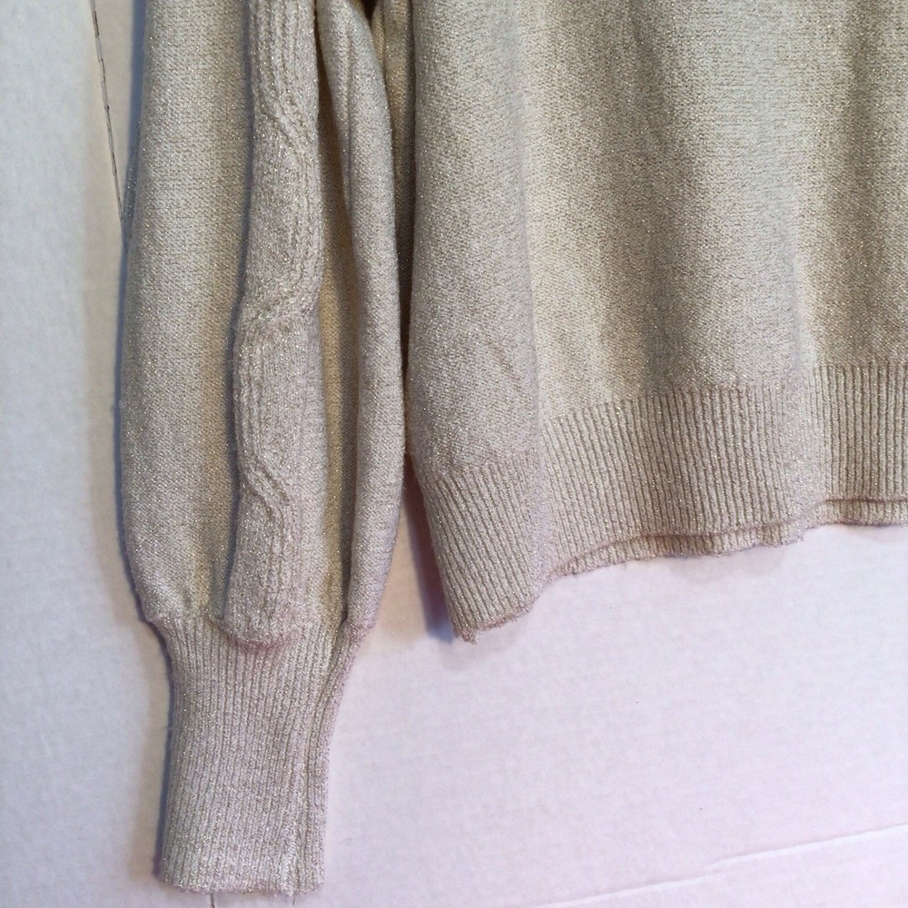 ADRIENNE VITTADINI Sweater‎ Women's PL Knit Pullover With Glamour NWT - Picture 10 of 13